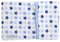 LITTLE DUTCH 4059 Bezug für Babywärmflasche Mixed Stars Blue