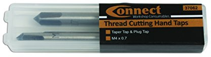 Connect 37062 Tap M4 x 0.7 Taper Tap & Plug Tap 2pc from 4554