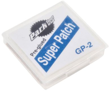 Park Tool GP-2 selbstklebebende Flicken, Display - Reifenreparatur - 48 Sets Reifenflicken Schlauchflicken Fahrrad Reparatur Zubehör - 6 Einzelflicken pro Set