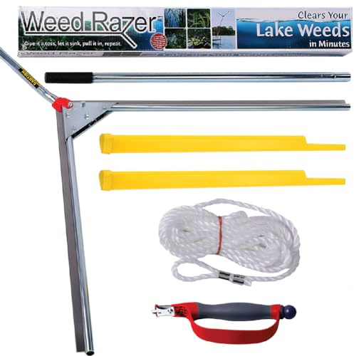Jenlis Weed Razer - Aquatic Weed & Grass Cutter for Lakes, Ponds & Beaches