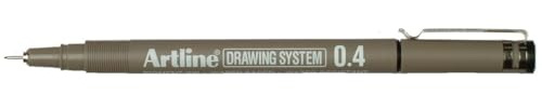 Artline EK234 Drawing System Zeichenstift, Schwarz