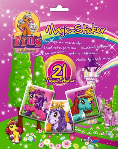 Noris 606317352 - Filly Unicorn Magic Sticker
