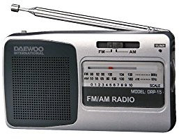 Daewoo Electronics - Radio Portátil - Daewoo Drp 15, Plateada