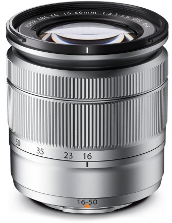 Fujifilm XC 16-50 mm F3.5-F5.6 OIS Lens for Camera - Silver