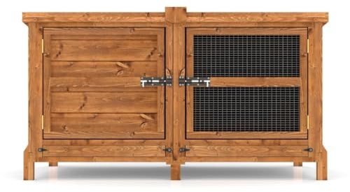 The Hutch Company 4ft Chartwell Rabbit & Guinea Pig Single-Tier Hutch