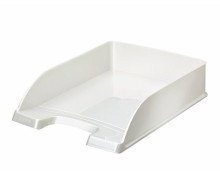 Leitz Briefkorb Plus WOW - A4, Polystyrol, perlweiá