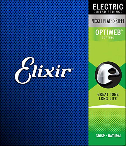 Elixir® Strings Electric Guitar Single String with OPTIWEB® Coating (.036)