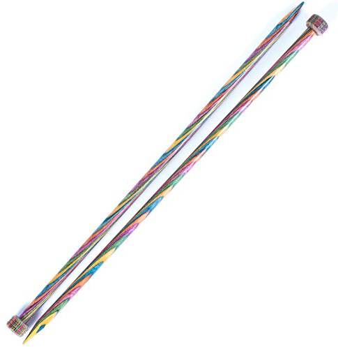 KnitPro Symfonie Wooden Straight Needle 25 cm Long, 6,50mm (20208)