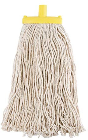 Jantex Prairie Kentucky Yarn Socket Mop Yellow Cleaning Floor Catering