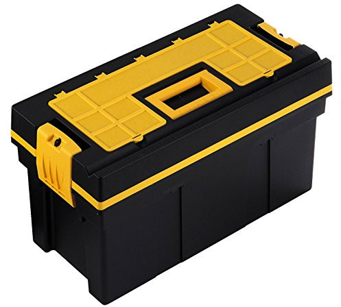 Terry Tool Chest 22 Valigetta Portautensili, Nero/Giallo