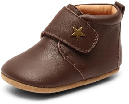 Bisgaard Unisex Baby Star Hausschuhe, Braun, 25 EU