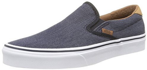 Vans Slip-on 59, Sneakers Basses Mixte Adulte, Bleu (Denim C&L/Navy), 35 EU (3 UK)