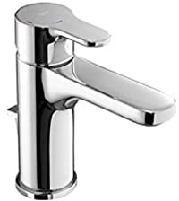 Roca L20 - grifo monomando para lavabo con maneta lateral, desagüe automático, cold start . Griferías hidrosanitarias Monomando. Ref A5A4009C00