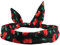 Black and Red Cherry Wire Headband by Cherry-on-Top