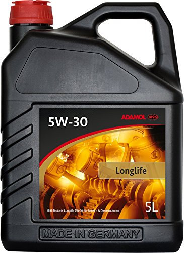 ADAMOL 1896 Motorenöl 5W-30 Longlife, 5 Liter