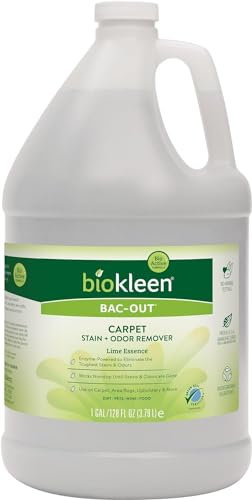Biokleen - Bac-Out Carpet Cleaner - Teppichreiniger - Enzym Geruchs- und Fleckenentferner - 3,8 Liter