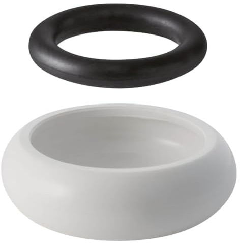 Geberit Spülrohraußenverbinder, 44 mm mit Gummiring, weiß-alpin 119644111