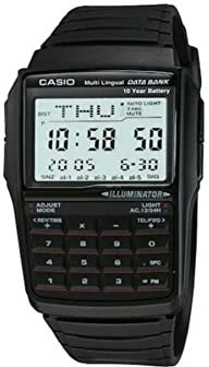 Casio Hommes Numérique Quartz Montre avec Bracelet en Résine DBC-32-1ADF