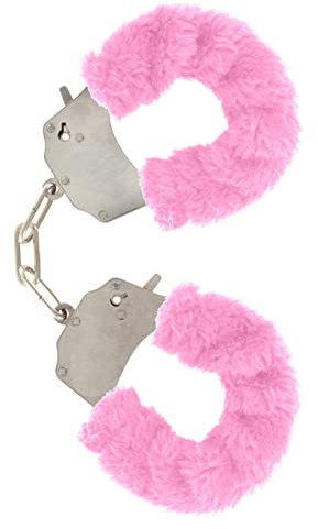 Toy Joy Furry Fun Hanschellen Plüsch Pink, 1 Stück