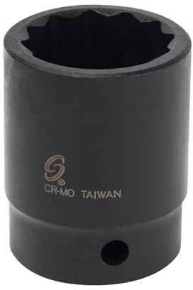 Sunex 227zm 1/2-Inch Drive 27-mm 12 Point Impact Socket