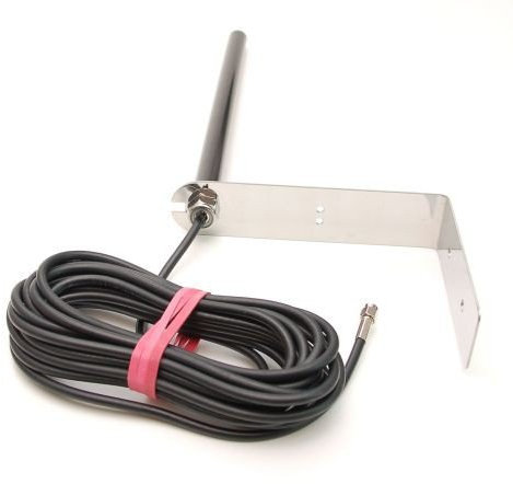 Alda PQ Antena para el Montaje Pared de 3G, UMTS, WiFi, Bluetooth, AMPS, gsm, DCS, PCS Redes con Conector SMA/M y Cable de 5m, 2,2 dBi de Ganancia