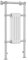 iBathUK Windsor Traditional Towel Radiator Rail, Curved Towel Warmer, 4 Column Floor Mounted Heated Towel Rail for Bathroom- 952x479mm