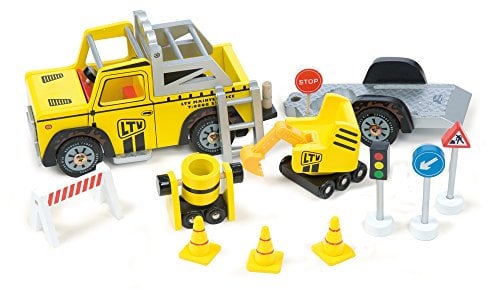 Le Toy Van Road Work Set, Multicoloured, TV435