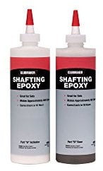 Clubmaker Shafting Epoxy-1/2 Pint Black(FLEX: N/A, LENGTH:N/A, COLOR:N/A, HEAD:N/A)