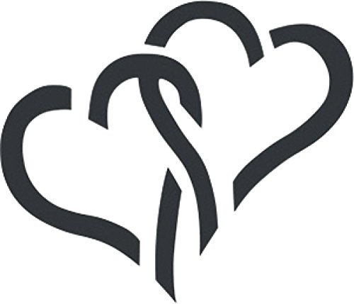 c'Art-us NEU Motivlocher '2 Herzen', 25 x 22 mm [Haushaltswaren]