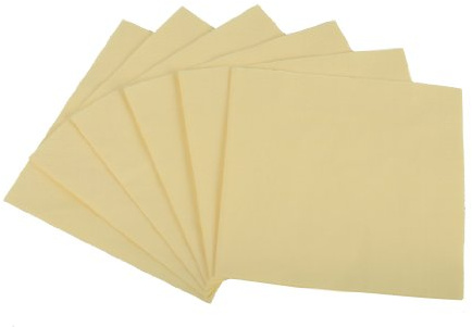 Funny Zelltuchservietten | 40 x 40 cm, 1/4 Falz, 3-lagig, creme |4er Pack (4 x 250 Stück)
