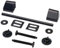 Merriway BH02036 Toilet Seat Fitting Kit - Black