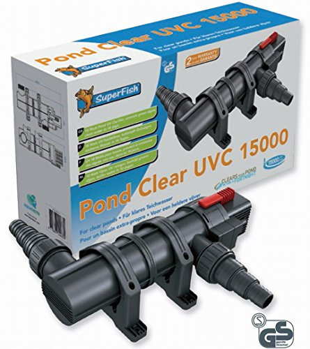 SuperFish Pondclear 661135/2922 Étang UVC 18 W pour 15000 l