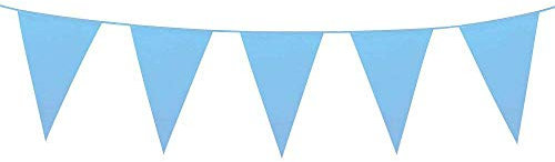 Boland - Riesen-Wimpelkette, Größe 10m, Fahnenkette, Foliengirlande, Hängedekoration, Karneval, Mottoparty, Geburtstag, Kindergeburtstag