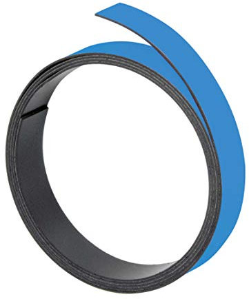Franken GmbH M805 18 - Magnetband, 100 cm x 20 mm, Stärke: 1 mm, hellblau