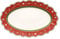 Villeroy & Boch 14-8585-2910 Bandeja Ovalada Toy's Delight, para Navidad, 50 x 31 cm, en Festivo Embalaje de Regalo, Porcelana, Rojo