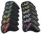 Craftsman Golf 12-teiliges schwarzes Golfschläger-Set aus Kunstleder mit bunten Zahlenstickereien, einfach das benötigte Bügeleisen für Callaway, Ping, Taylormade, Cobra usw. erhalten.