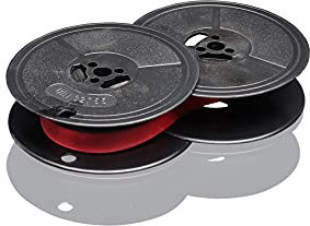 KMP Farbband Gr. 1N für DIN DS black/red Nylon