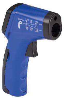 Velleman Berührungsloses IR-Thermometer mit Laser, -50 °C bis +330 °C, LCD-Display mit Hintergrundbeleuchtung, schnell und präzise