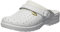 Scholl Mixte Clog Racy Chaussure médicale, Bianco, 39 EU
