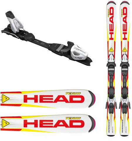 HEAD Supershape Team LR Kinderski + Bindung LRX 7.5 (926130) Länge 147cm