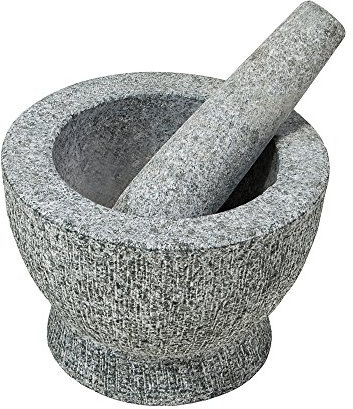 Kesper 71502 Mortier + pilon en granite 18 x 12 cm