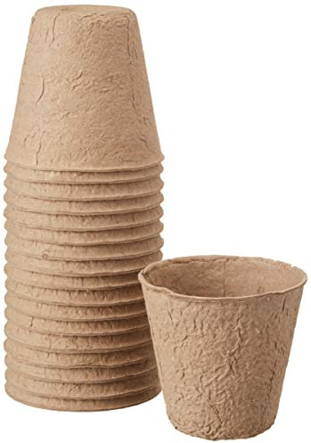 Flower 55042, Semilleros Biodegradables Redondos, 18 Unidades