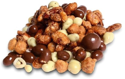 BERLINER NUSS Schoko-Nuss-Traum | Mix aus Nuss & Frucht in 3x Schokolade + gebrannte Nüsse (1000g)