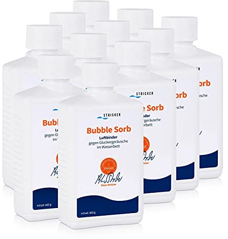 Stricker Chemie Luftbinder Bubble Sorb 400g für Wasserbetten (11er Pack)
