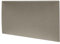 MOLLIS Panneau Rembourré, Panneau Mural Rectangulaire et Décoratif, comme Tête de Lit ou Protection Contre Les Chocs, Réduit Le Bruit et Améliore L'acoustique, en Mousse, 60 x 30 cm, Beige Foncé