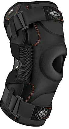 Shock Doctor 875 - ACL/PCL Kniestütze - Unisex Erwachsene - Knieschutz - Verhindert Verletzungen und lindert Schmerzen - Sicherer Halt - Hyperextension