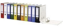 10 X ELBA Ordner smart hellgrün schmal 010453 GH
