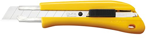 Olfa - Cutter Taglierino Lama 18Mm Bn-Al Nuovo Ergonomico Con Cursore