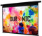 Duronic EPS133/169 HD Projector Screen 133 (Screen: 295cm(w) X 165cm(h))- 16:9 Widescreen Matte White Screen - Electric Motorised switch control