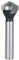 RUKO R102241 Entgratung und Konisch HSS Typ D, 120 Grad, glänzend, 6,3 mm, Länge 45,0 mm, R102241